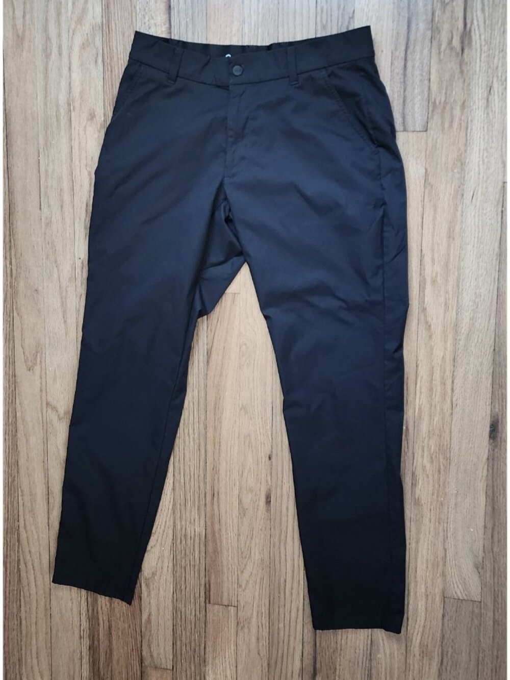 Good Good Swing Golf Pants Stretch Flex Flat Front 30 X 30 Black Fight For Par